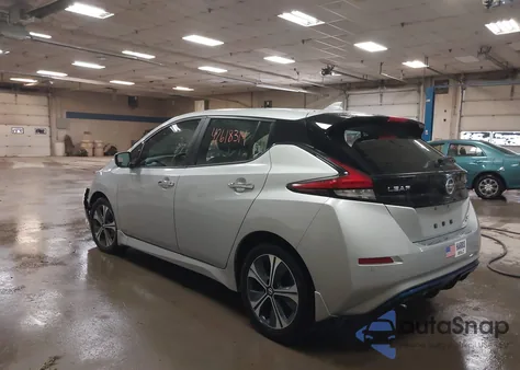 2022 Nissan Leaf Sv Plus 62 Kwh из США, поврежденный, VIN 1N4BZ1CV5NC563195